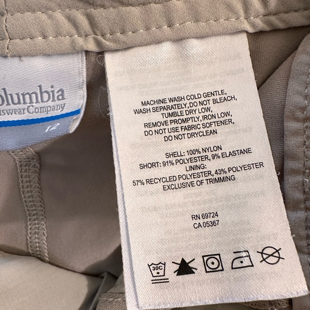 Columbia Omni-shade skort. Size 12. - Picture 6 of 9